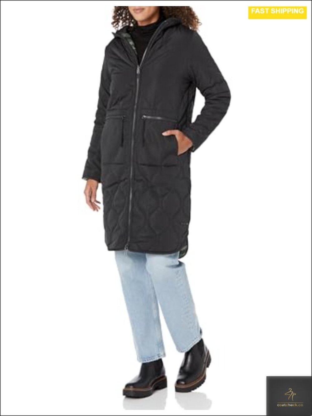 Carve Designs Reversible Down Jacket Women's Sherpa Fleece Lined Recycled